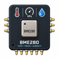 Sensor BME 280 für Temperatur, Luftdruck und Luftfeuchtigkeit